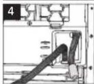 BEKO DRYS723W - Connecting the water drain hose - 4
