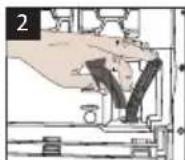 BEKO DRYS723W - Connecting the water drain hose - 2