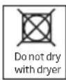 BEKO DRY937SI - Laundry not suitable for drying in the dryer - 1