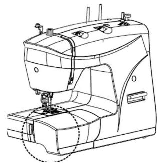 CECOTEC Bellecouture 6600 - Colocar el soporte del pie prensatelas - 3