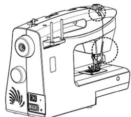 CECOTEC Bellecouture 6600 - Einstellung des Nähfußdrucks - 1