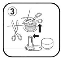 CECOTEC Bellecouture 6600 - Winding the bobbin - 4