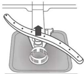 HOTPOINT HKIO 3T132 W O - PULIZIA DEI BRACCI ASPERSORI - 2