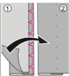 Diagram illustrating a mechanical or fluid system with labeled components and directional arrows indicating flow or movement.