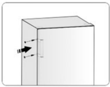 Simple line drawing of a 3D rectangular block with an arrow indicating direction (no text or symbols)