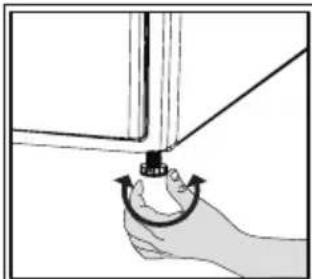 BEKO BT393SB - Regolazione dei supporti - 1