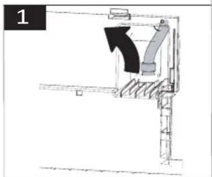Diagram of a mechanical or structural assembly with no visible text, numbers, or symbols