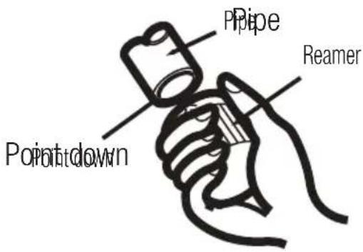 Pointdown Pipe Reamer