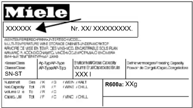 Miele XXXXXXXX Nr. XX/ XXXXXXXXXXX. WENTEMPERERSCHRANKJUNTERTISCHVCOEL MULTI-TEMPERATURE WINE ETCRACE CAENET-UNDERWORKTCP ARVICRE CE VISE EN TEMP. DES VINS-VCD. ENCASTRABLE SCUS PLAN ARVARIC P. ACCNIDONAMTO, VINCSVOC.EVPCTR3AJO ENCIVERA VIN-BY TEMFEPATRYB'S LHAF KlassoClass Ap-TypeAP-Type EP-TypeAP-…