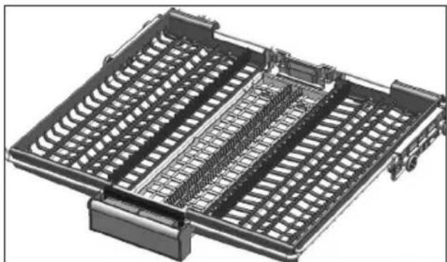 BEKO DIN48535 - Cestello superiore per posate - 1
