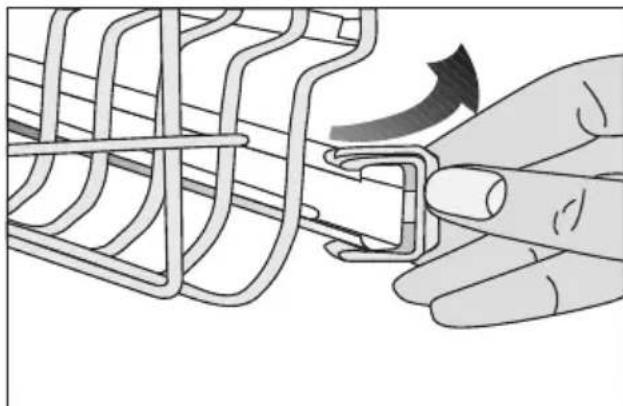 BEKO DIN48535 - Impostazione dell'altezza con cestello vuoto - 1
