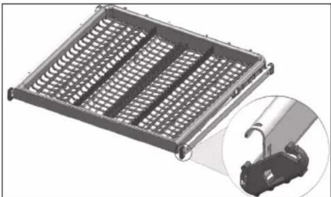 BEKO DIN48535 - Cestello superiore per posate - 1