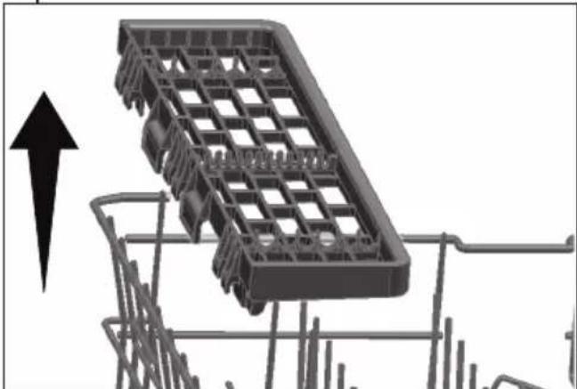 BEKO DIN48535 - Scaffale multiuso per cestello superiore - 2