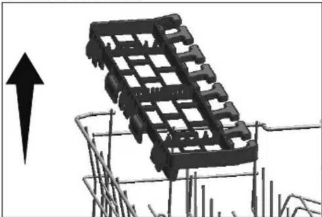 BEKO DIN48535 - Cestello superiore multifunzione con rack - 2