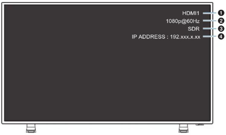 HDMI1 1080p@60Hz SDR IP ADDRESS : 192.xxx.x.xx