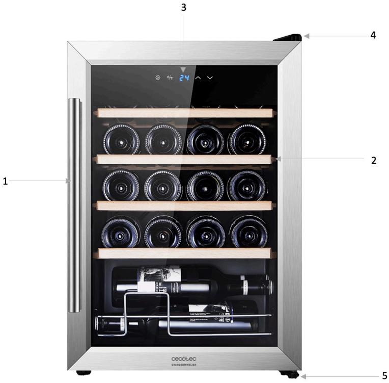 CECOTEC Bolero Grandsommelier 2450 Compressor - TELİF HAKLARI - 2