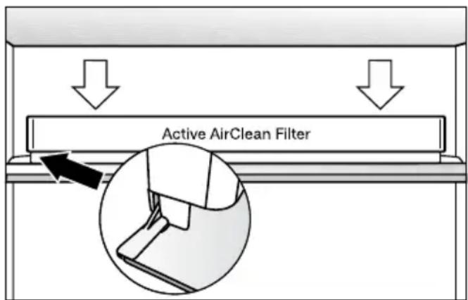MIELE KFN 4397 CD - Cambiare il filtro antiodore (accessorio su richiesta) - 2