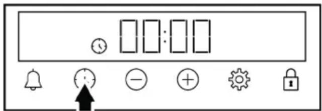 BEKO BBIE13301XMPC - Coacerea prin setarea timpului de coacere: - 1