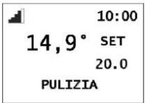 10:00 14,9° SET 20.0 PULIZIA