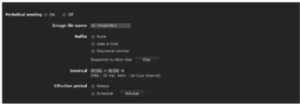 Periodical seeding On Diff Image file name M: responder Suffix None DNA & ctrl Sequence number Sequence number clear Clear Interval R: 0.01 to 0.05 M (MHz : 30 min, MAX : 24 hour interval) Effective period Alstys Schedule Schedule