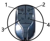 CECOTEC Cecotec Shark Rs Antracitarojo - Control remot - 1