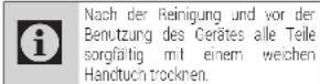 GRUNDIG WK 5320 - Reinigung und Pflege - 3
