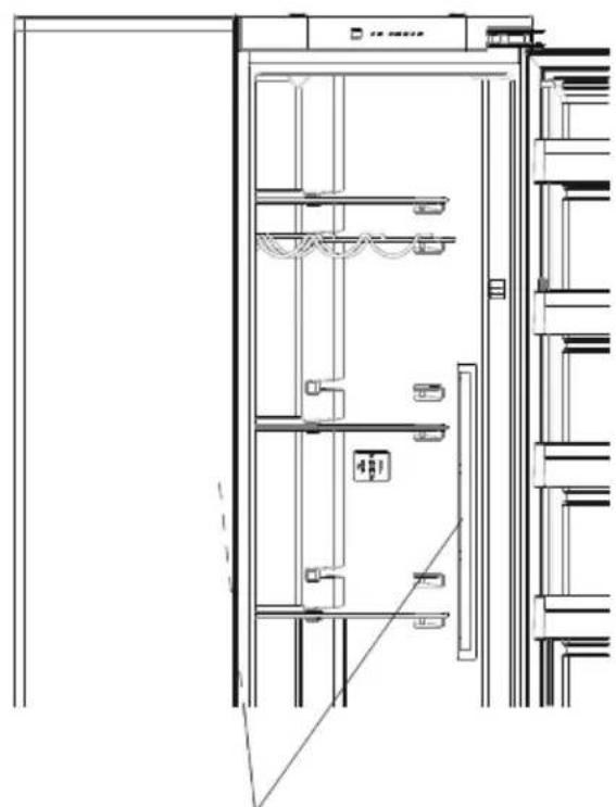 VESTFROST VR-BF27952H1S - Gaismas diožu joslas nomaina - 2