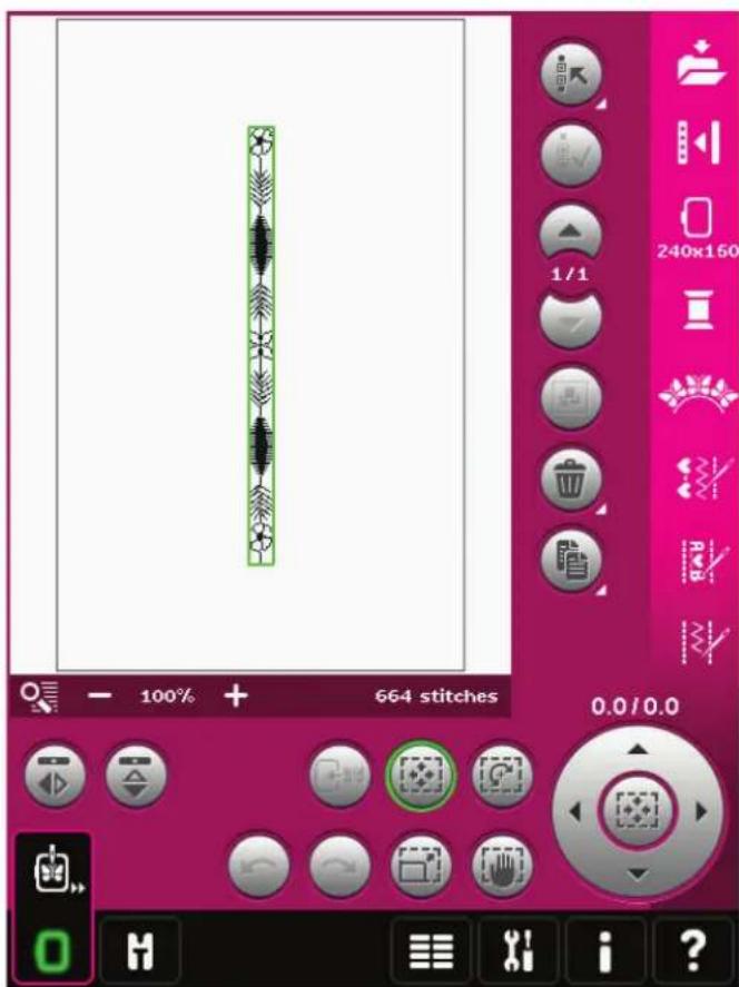 Screenshot of a music player interface showing a musical staff with treble clef and playback controls