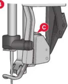 Mechanical assembly diagram showing a bracket with a labeled component (no text or symbols present)