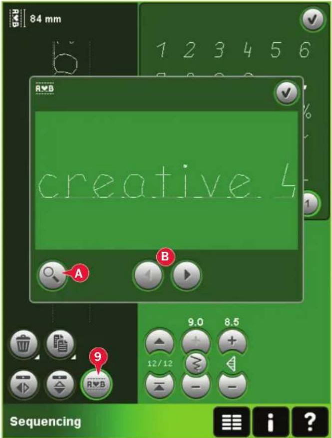 84 mm creative 4 A B 9.0 8.5 12/12 Sequencing