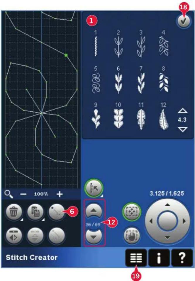18 1 2 3 4 5 6 7 8 9 10 11 12 4.3 - 100% + 6 36/69 12 3.125/1,625 Stitch Creator 19