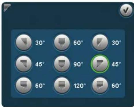 30° 60° 30° 45° 90° 45° 60° 120° 60°