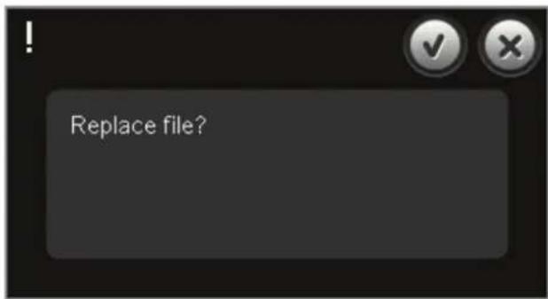 Replace file?