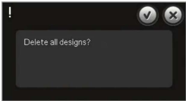 Delete all designs?