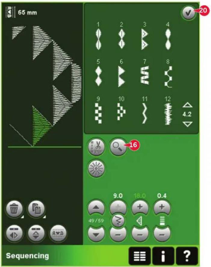 65 mm 1 2 3 4 5 6 7 8 9 10 11 12 4.2 16 9.0 18.0 0.4 49/59 Sequencing