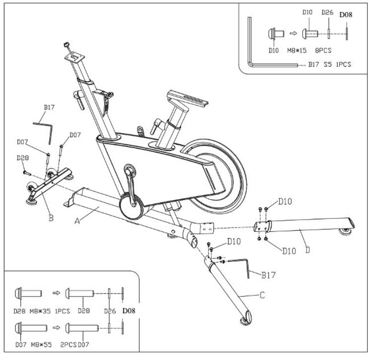 CECOTEC Drumfit Indoor Professional Incline - ZJEDNODUŠENÉ PROHLÁŠENÍ O SHODĚ - 3