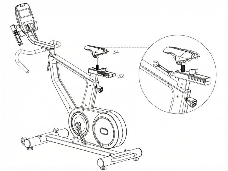 CECOTEC Drumfit Indoor Ultra Rider - PECES I COMPONENTS - 15