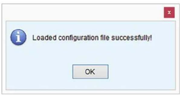 Loaded configuration file successfully! OK