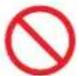 SHARP LD-D091 - WARNING - 2