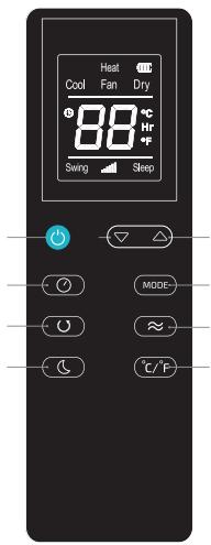 CECOTEC Energysilence 12250 Smartheating - Remote control: - 1