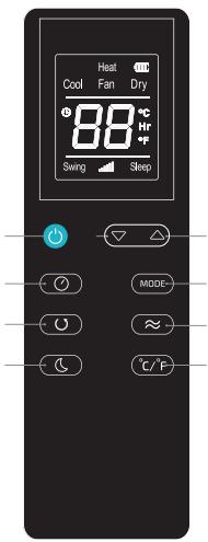 CECOTEC Energysilence 12250 Smartheating - Fernbedienung: - 1