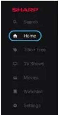 SHARP Search Home Two+ Free TV Shows Movies Watchlist Settings