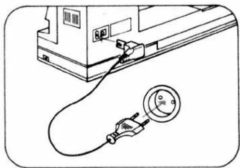 Diagram of a cable being inserted into a device, showing wiring and a magnified inset (no text or symbols)