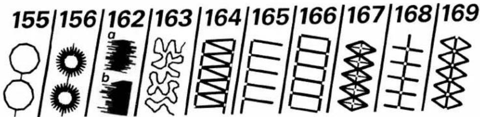 155 156 162 163 164 165 166 167 168 169