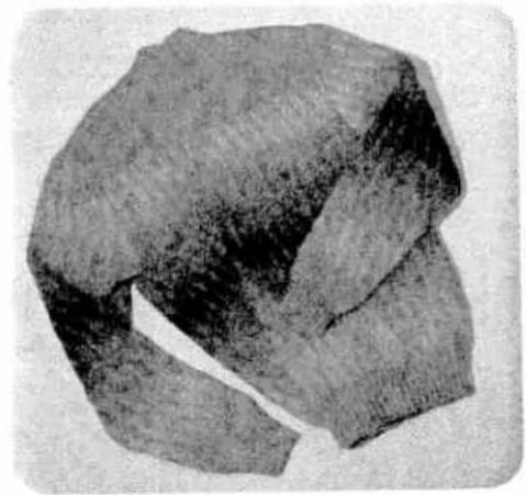 Close-up of a textured, irregularly shaped object with no visible text or symbols