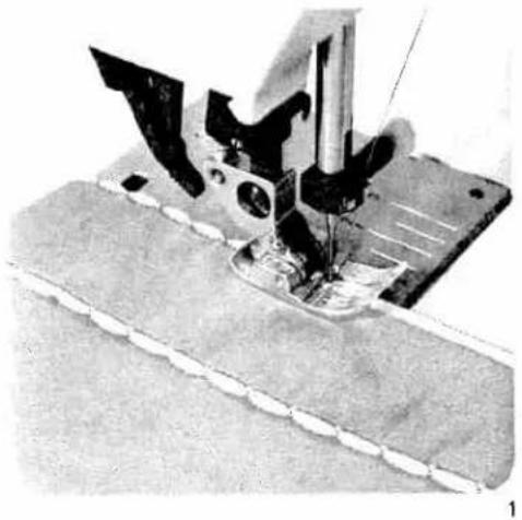 Close-up of a sewing machine needle stitching fabric (no visible text or symbols)