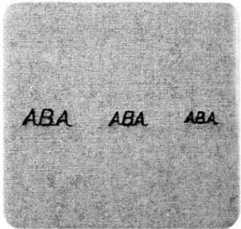 ABA ABA ABA