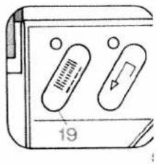 Diagram of a device with two oval components and a labeled section (19), no readable text or symbols present.
