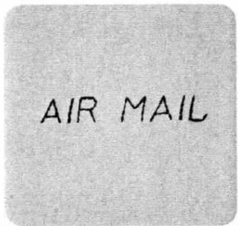 AIR MAIL
