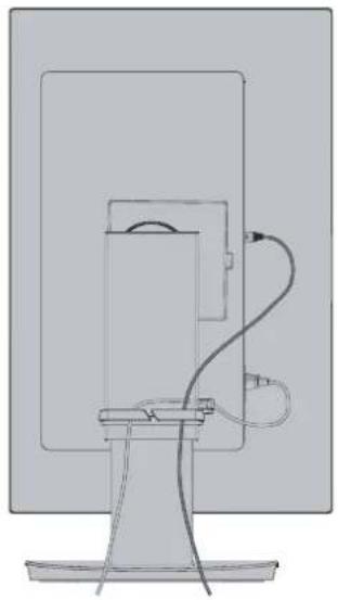 Pure technical line drawing of a mechanical device with no text, numbers, or symbols